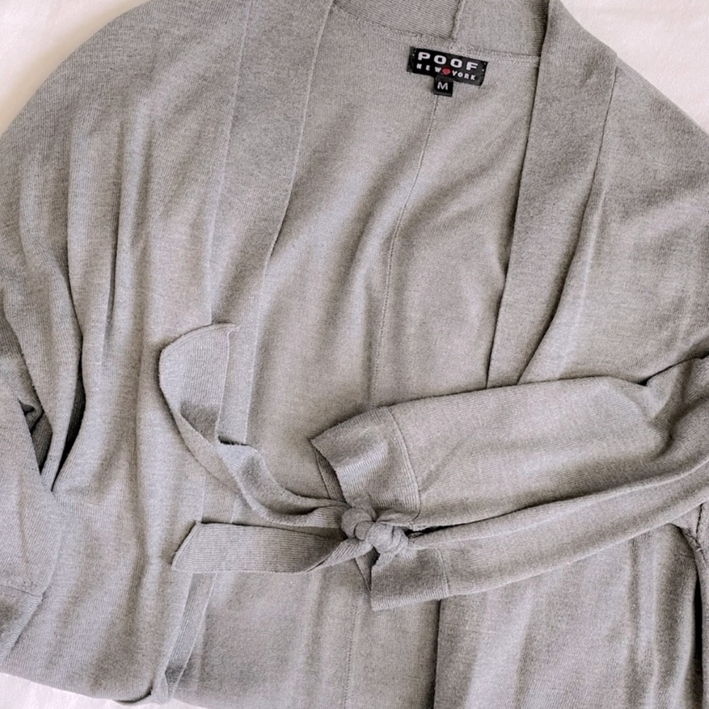 Tie-sleeve Cardigan